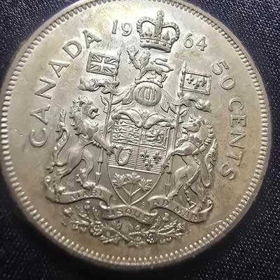 1964 CANADA HALF DOLLAR
