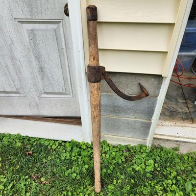 Antique Cant Hook Log Roller Peavey Lumber Jack