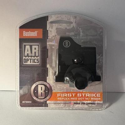 BUSHNELL AR Optics Red Dot Sight with Riser. model number AR730005C,