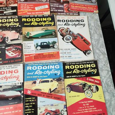Rodding & Re-styling Magazines 1955-1965