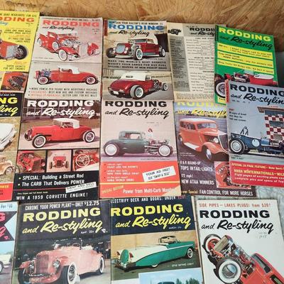 Rodding & Re-styling Magazines 1955-1965
