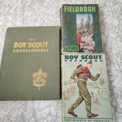Boy Scout Encyclopedia Signed by Bruce Grant, Fieldbook ,Handbook