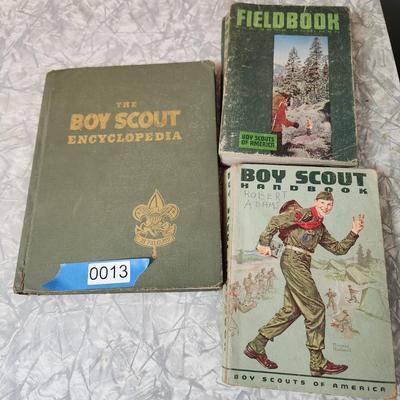Boy Scout Encyclopedia Signed by Bruce Grant, Fieldbook ,Handbook