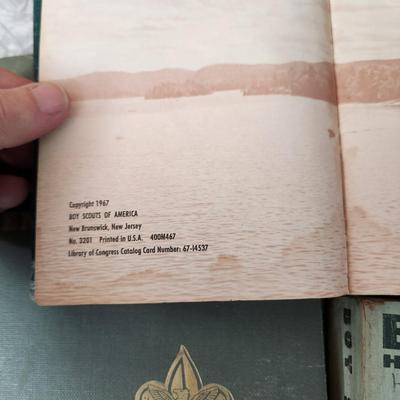 Boy Scout Encyclopedia Signed by Bruce Grant, Fieldbook ,Handbook