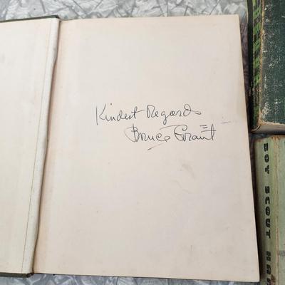 Boy Scout Encyclopedia Signed by Bruce Grant, Fieldbook ,Handbook