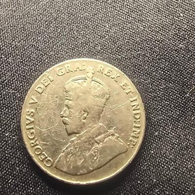 1919 CANADIAN SILVER 10 CENTS & 1926 CANADA 5 CENTS