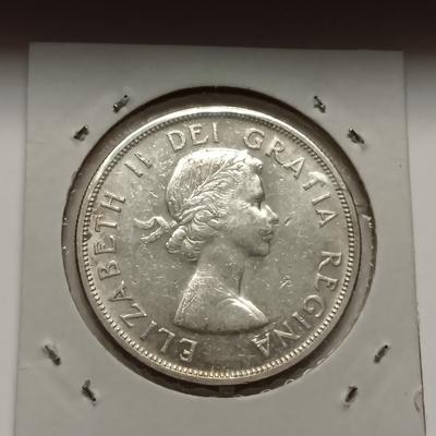 1957 SILVER CANADIAN DOLLAR