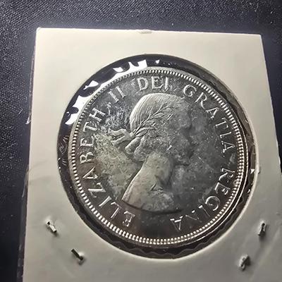 UNC 1963 SILVER CANADIAN DOLLAR