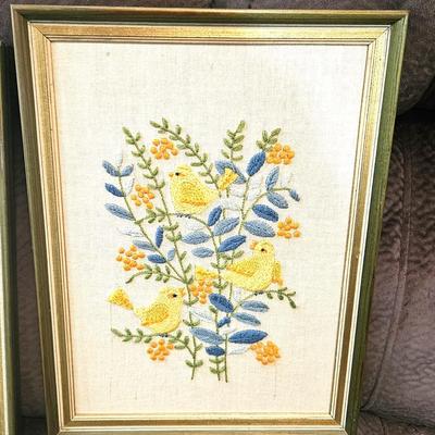 2 Piece Vintage Wall Art