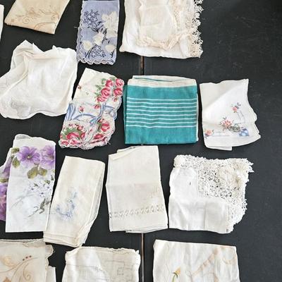 Vintage Handkerchief Lot