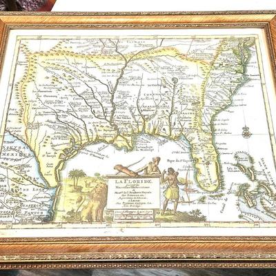 La Floride Map