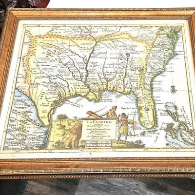 La Floride Map
