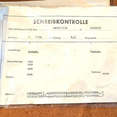 2001 Vintage Satellite Typewriter
