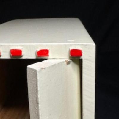 HANDCRAFTED WOODEN BOX TRUCK