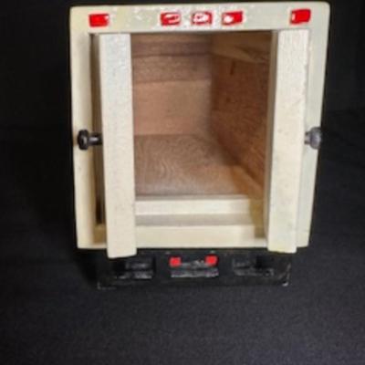 HANDCRAFTED WOODEN BOX TRUCK