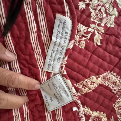 477 Blanc D Ivoire King Coverlet with Shams and Sheet Set
