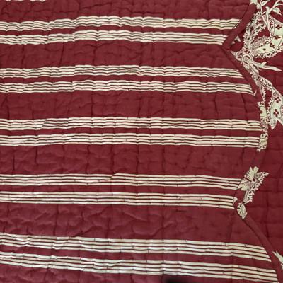 477 Blanc D Ivoire King Coverlet with Shams and Sheet Set