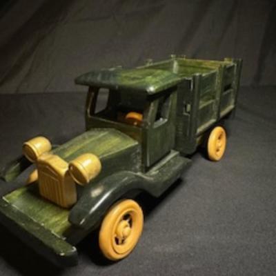 HANDCRAFTED WOODEN TRUCK