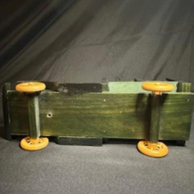 HANDCRAFTED WOODEN TRUCK