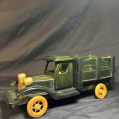 HANDCRAFTED WOODEN TRUCK