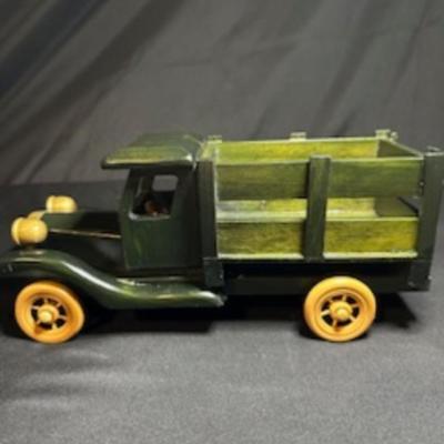 HANDCRAFTED WOODEN TRUCK