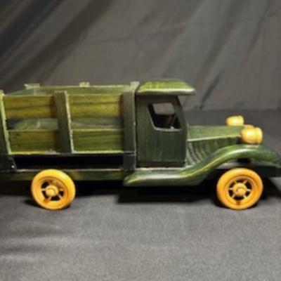 HANDCRAFTED WOODEN TRUCK