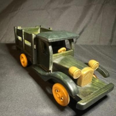 HANDCRAFTED WOODEN TRUCK