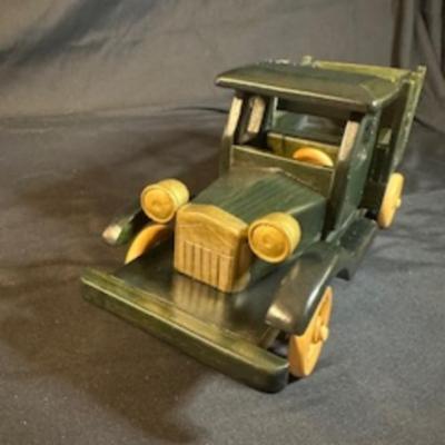 HANDCRAFTED WOODEN TRUCK
