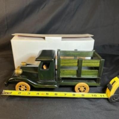 HANDCRAFTED WOODEN TRUCK