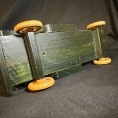 HANDCRAFTED WOODEN TRUCK