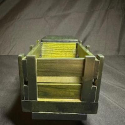 HANDCRAFTED WOODEN TRUCK