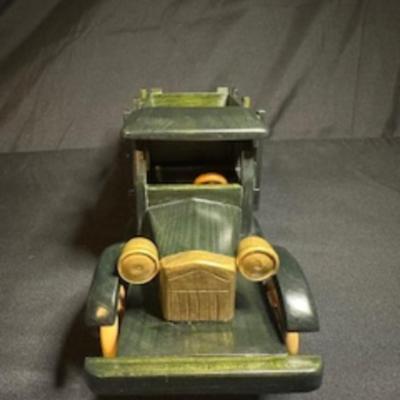 HANDCRAFTED WOODEN TRUCK