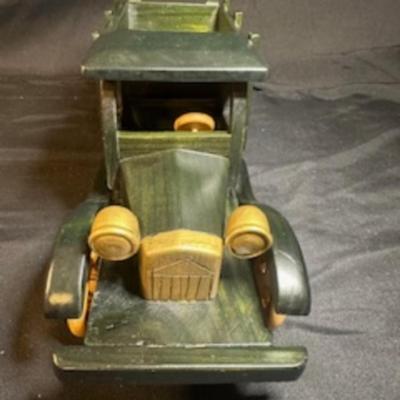 HANDCRAFTED WOODEN TRUCK