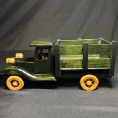 HANDCRAFTED WOODEN TRUCK