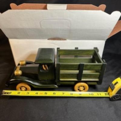HANDCRAFTED WOODEN TRUCK