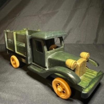 HANDCRAFTED WOODEN TRUCK