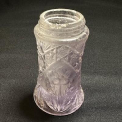 ANTIQUE GLASS AND SHAKERS