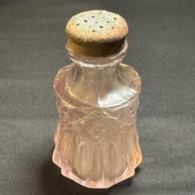 ANTIQUE GLASS AND SHAKERS