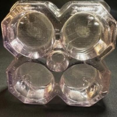 ANTIQUE GLASS AND SHAKERS
