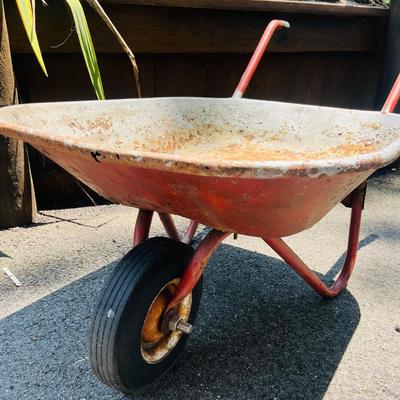 Solid Tire Wheel Barrel