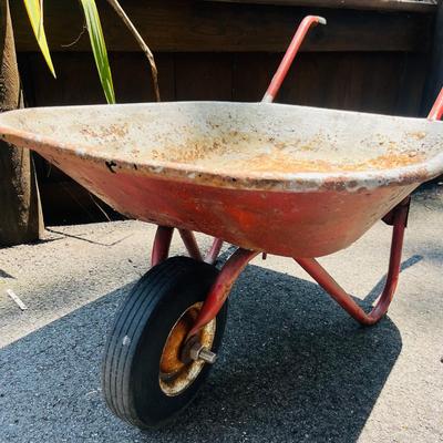 Solid Tire Wheel Barrel