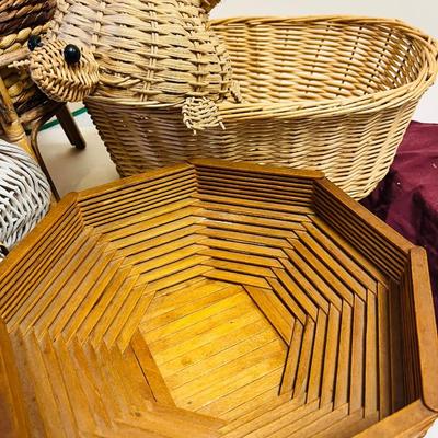 Wicker Baskets/ Items