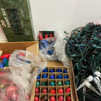 Vintage Christmas Lights.