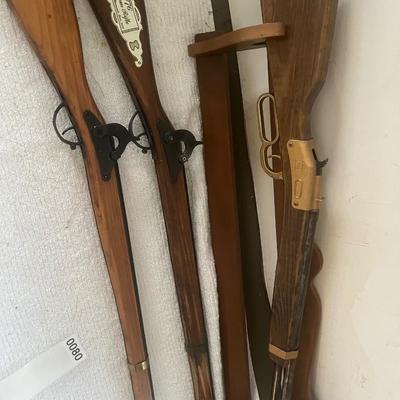 Vintage Faux Hunting Replica Caps Wall Hangers, Freedom & others