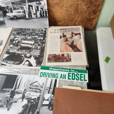 Lot of Ford Tractors Edsel Photos Advertising