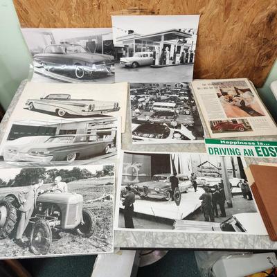 Lot of Ford Tractors Edsel Photos Advertising
