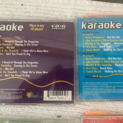 Assorted CD’s Karaoke