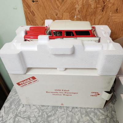 1958 Edsel Bermuda Wagon Die Cast Danbury Mint Collection