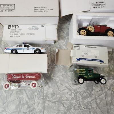 Lot of 10 Die Cast Vehicles Arko, Liberty, National Motor Museum, Baltimore Police