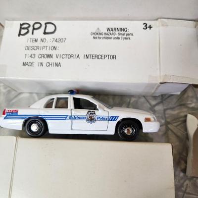 Lot of 10 Die Cast Vehicles Arko, Liberty, National Motor Museum, Baltimore Police